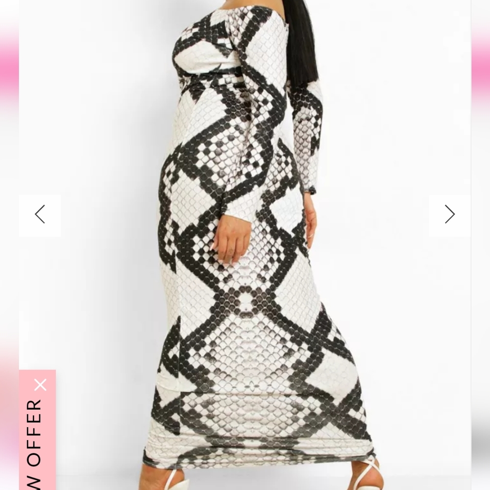 Snake print maxi - Picture 2 of 3